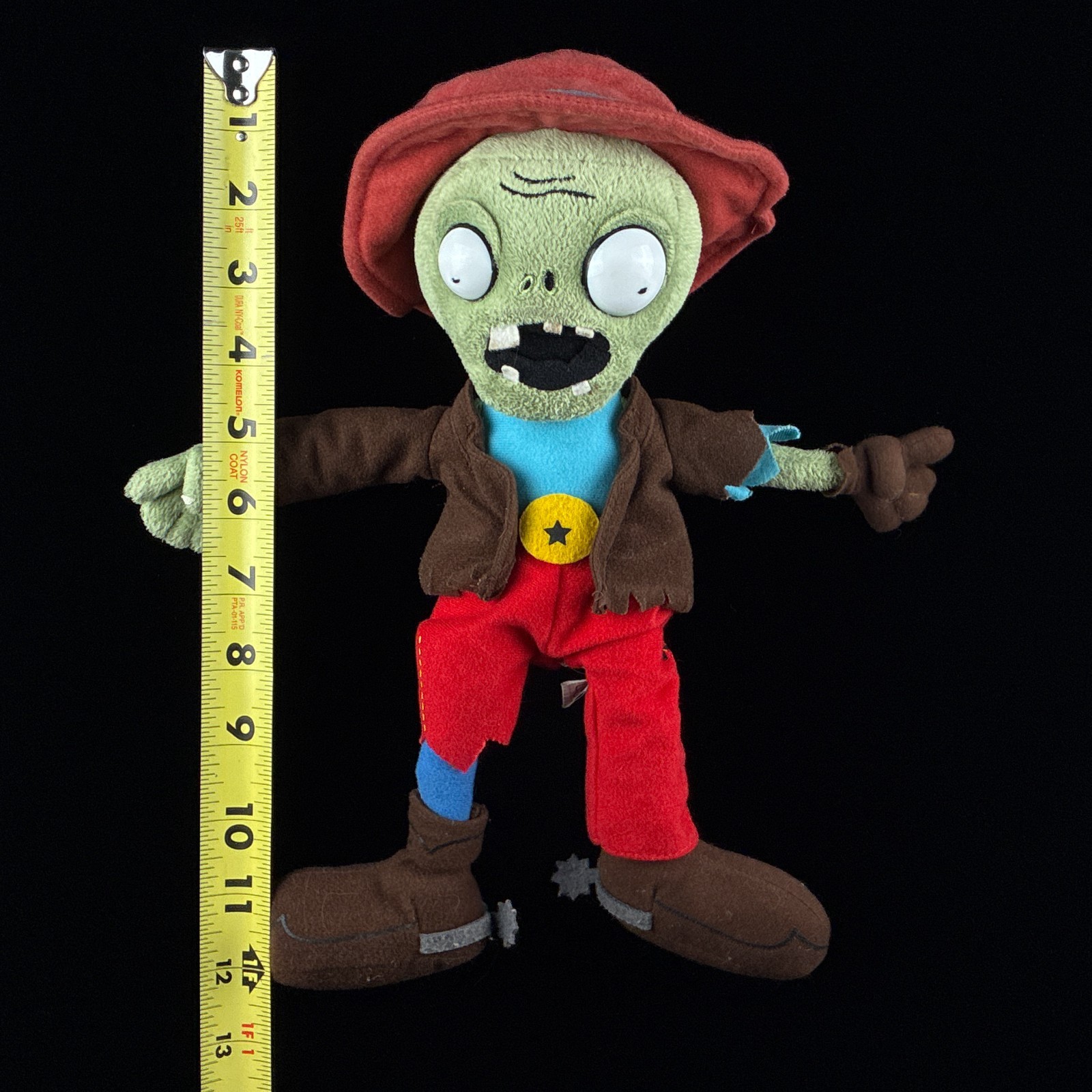 2013 Worldmax Plants vs Zombies 2 Cowboy Zombie 12″ Plush