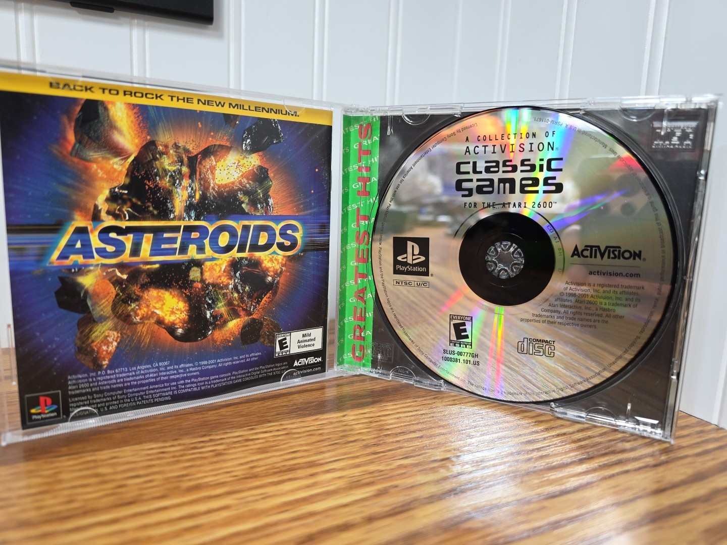 Activision Classics PS1 PlayStation 1 Complete CIB + Registration Card GH
