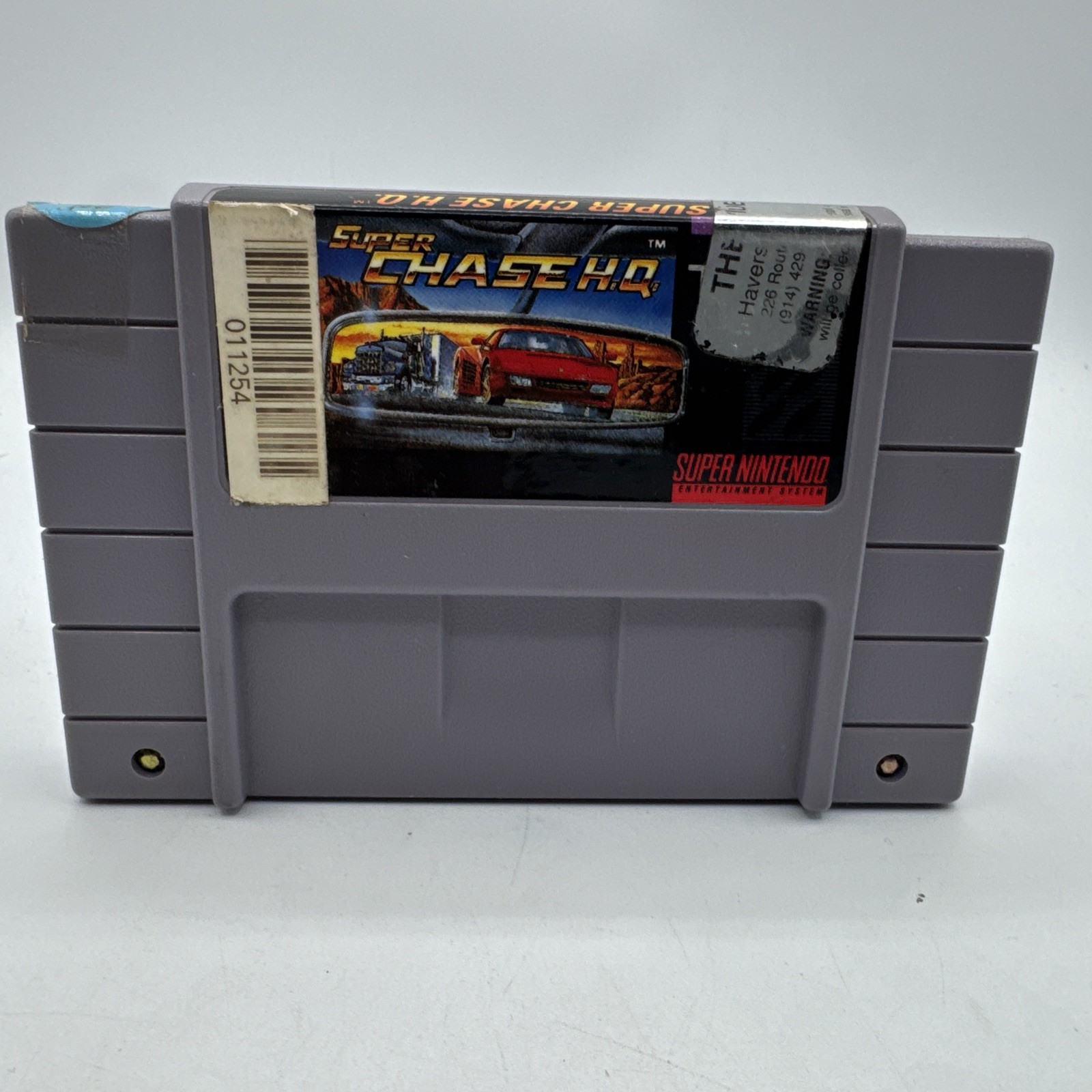 Super Chase H.Q HQ (Super Nintendo SNES, 1993) Tested Authentic Cartridge Only