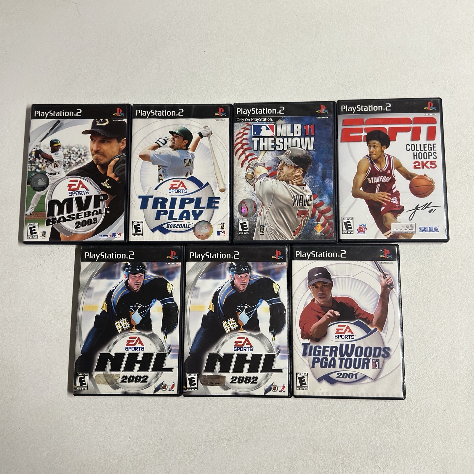Sony Playstation 2, PS2 Video Games Lot of Mixed Sports