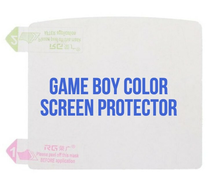 Screen Protector Film for Gameboy Color GBC Game Boy Screen Guard – High Quality