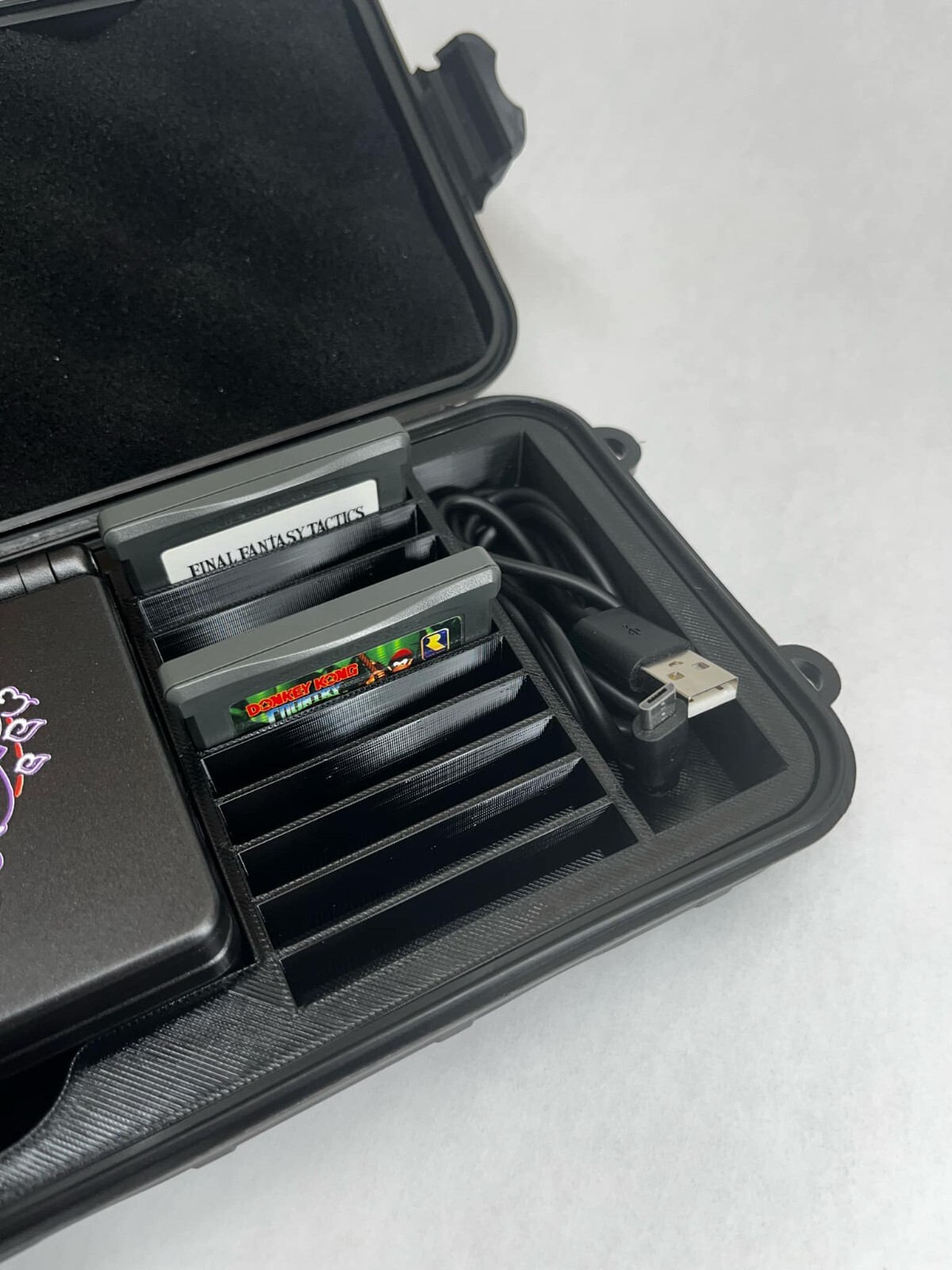 Protective Carrying Case for Gameboy Advance SP | SENAC LLC | Holds 13 Games