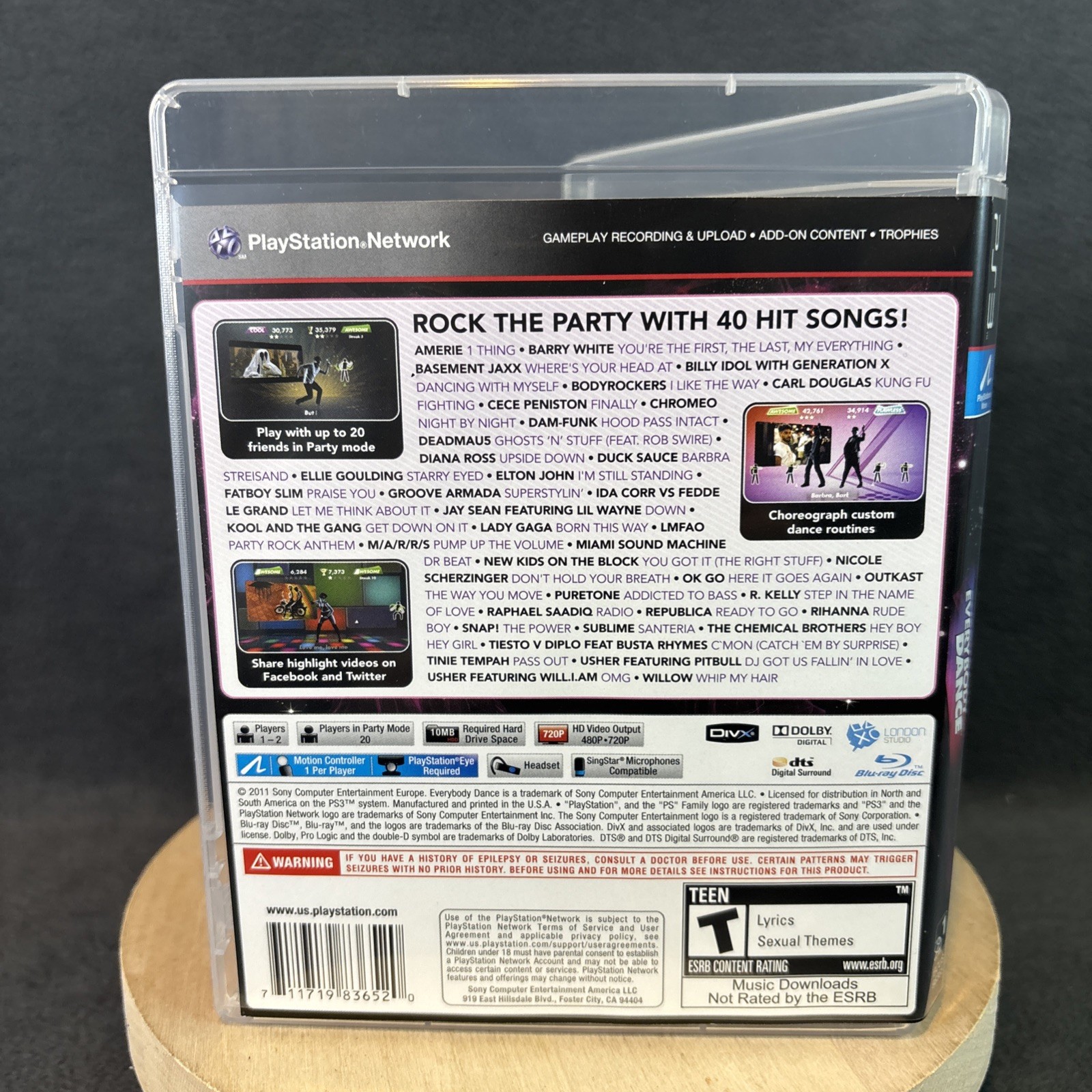 PlayStation 3 – Everybody Dance – Complete/CIB – Refurbished, Excellent