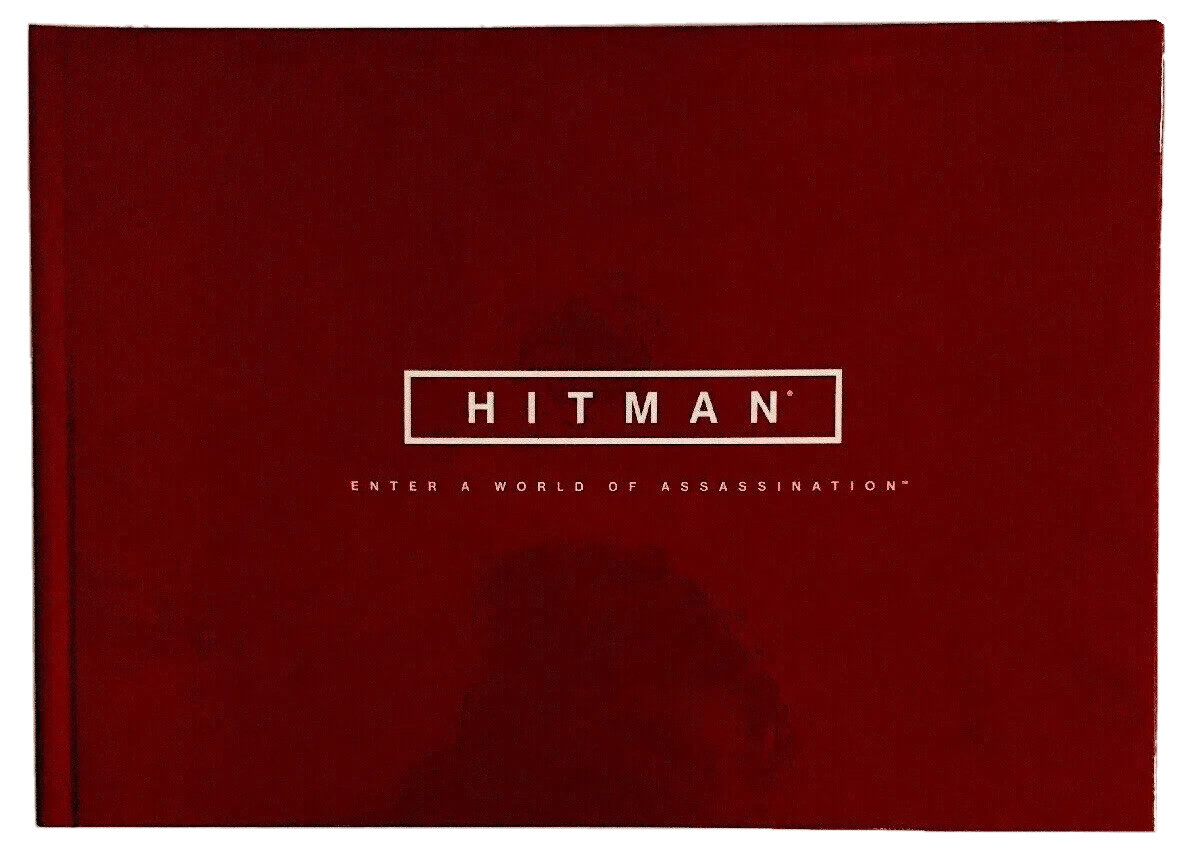 Square Enix Hitman Enter A World of Assassination – 60 Page Hardcover Artbook
