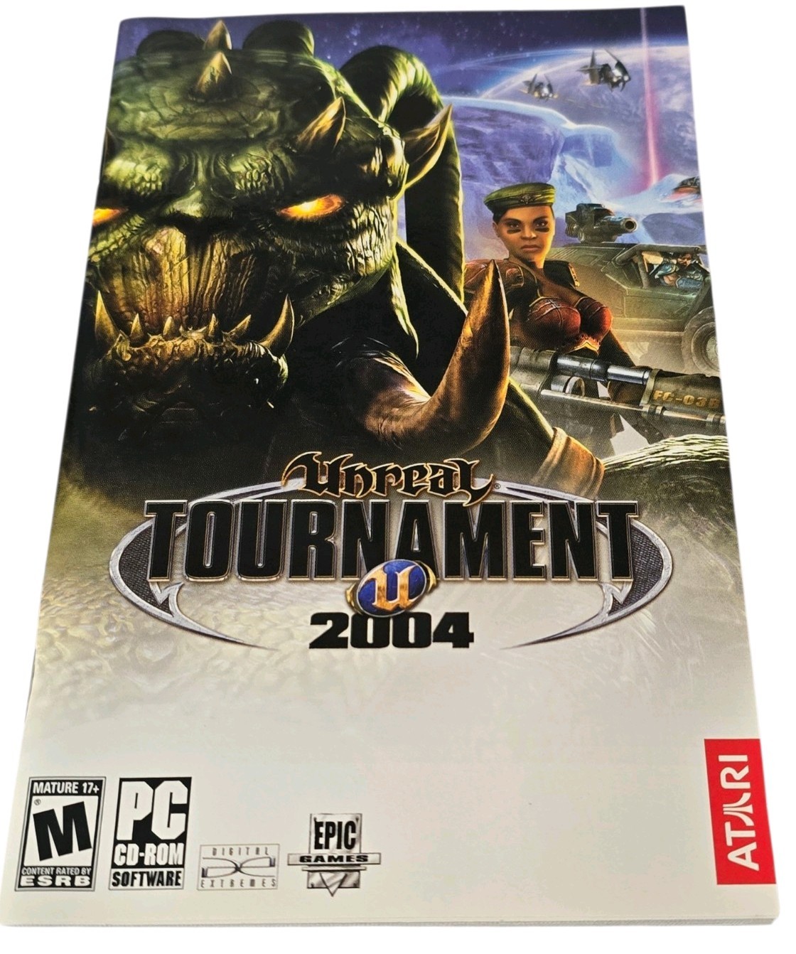 Atari Unreal Tournament 2004 PC DVD-ROM 2-Disc Set Shooter M 2004