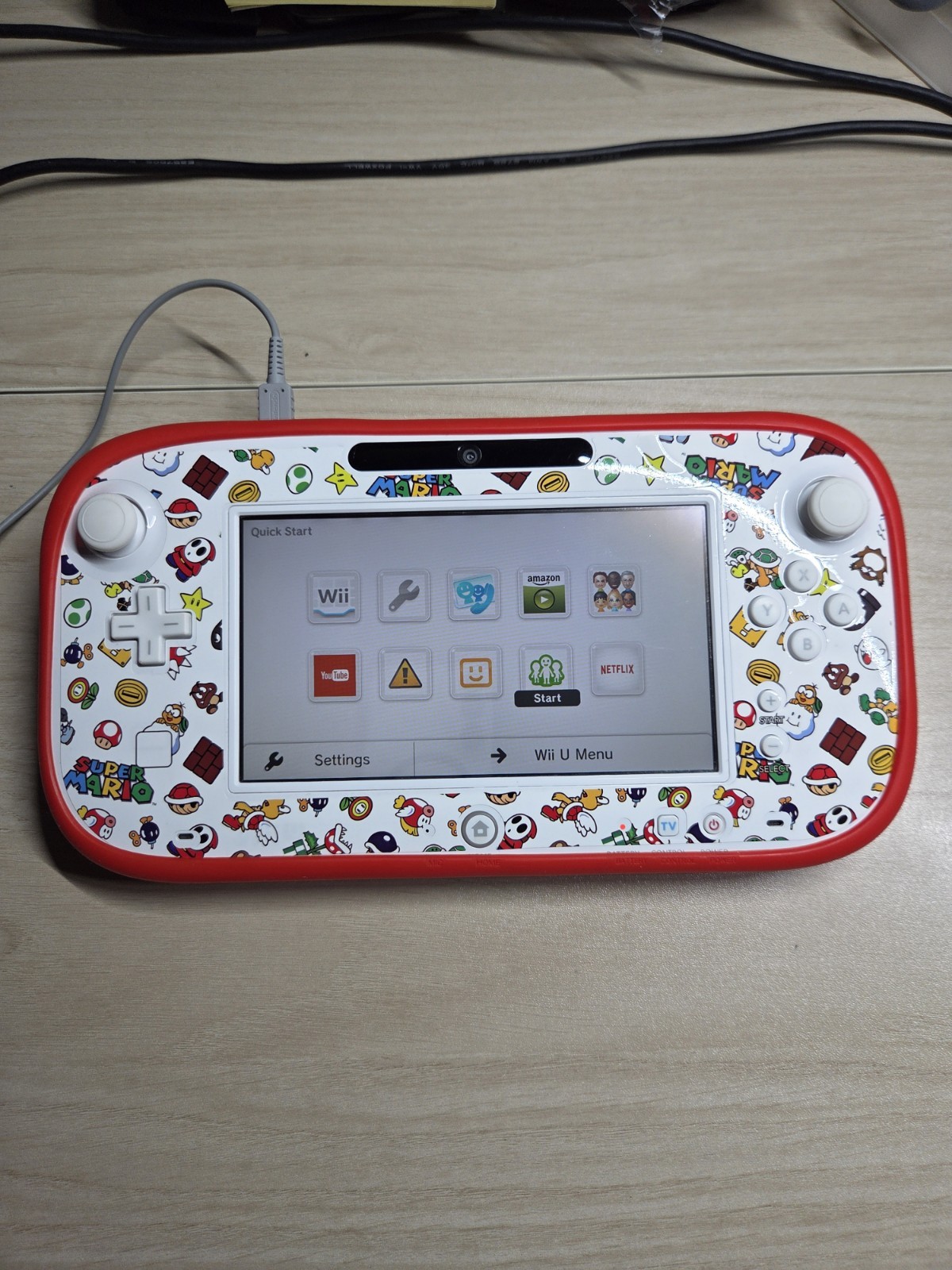Wii U Game Pad WUP-010(USA) Charger & Stand with Stylus Tested Working Very Good
