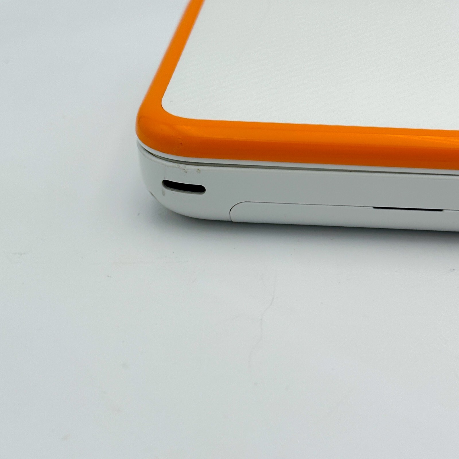 New Nintendo 2DS XL LL White Orange Console Japanese ver Good Condition Tested