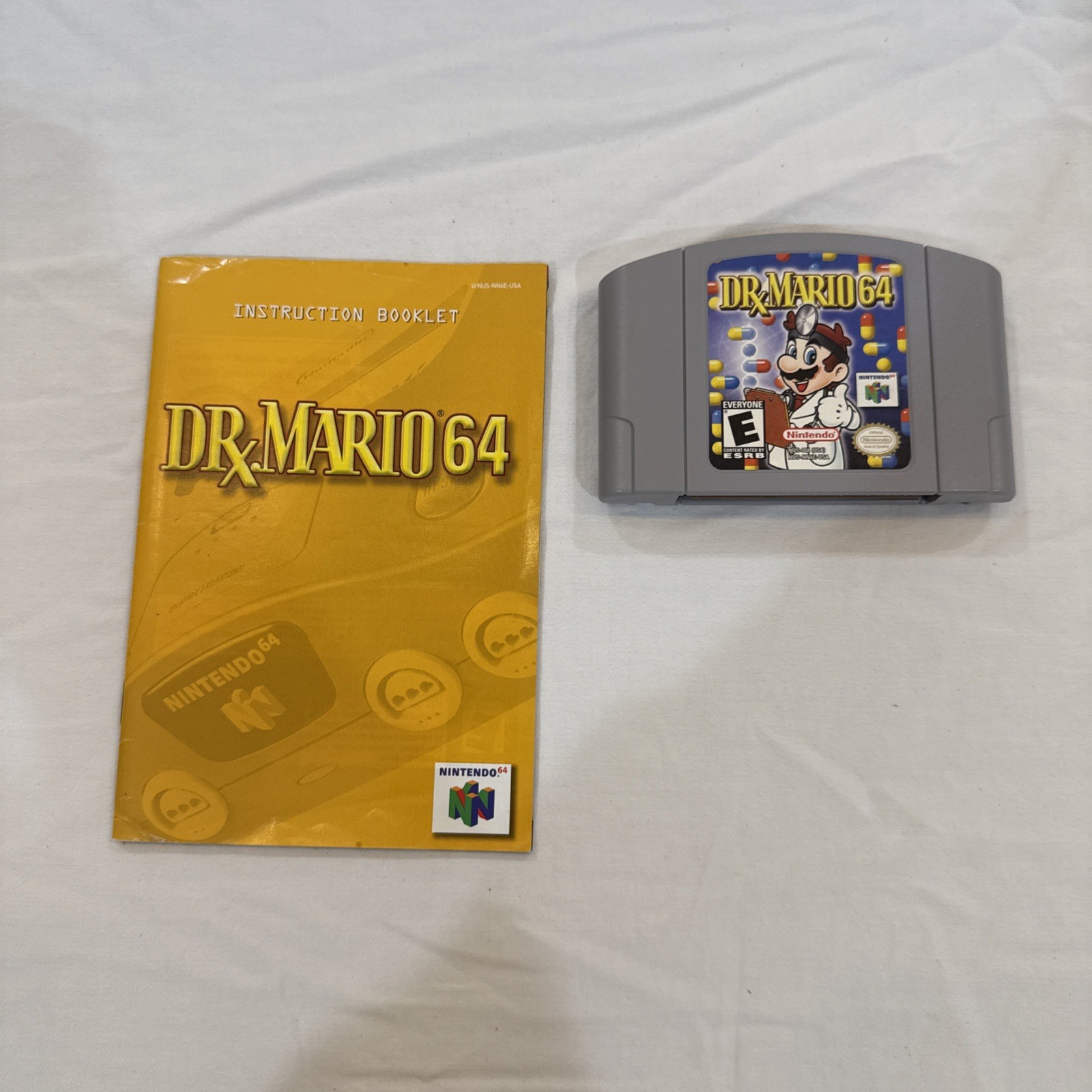 Dr. Mario 64 (Nintendo 64, N64, 2001) – Authentic Tested Working & Manual