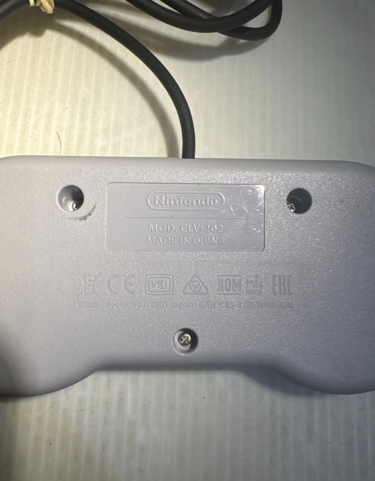 Official SNES Mini Classic Edition OEM CLV-202 Controller Super Nintendo