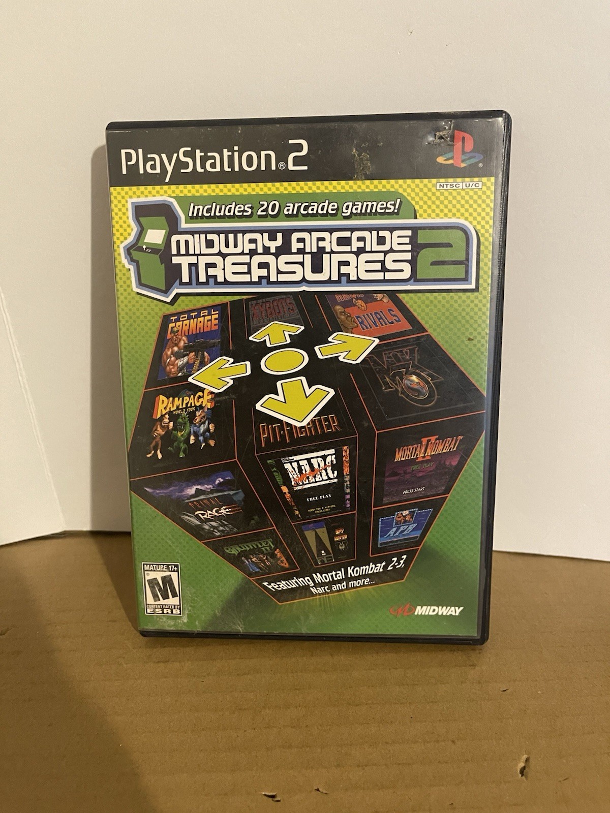 Midway Arcade Treasures 2 (Sony PlayStation 2, 2004)