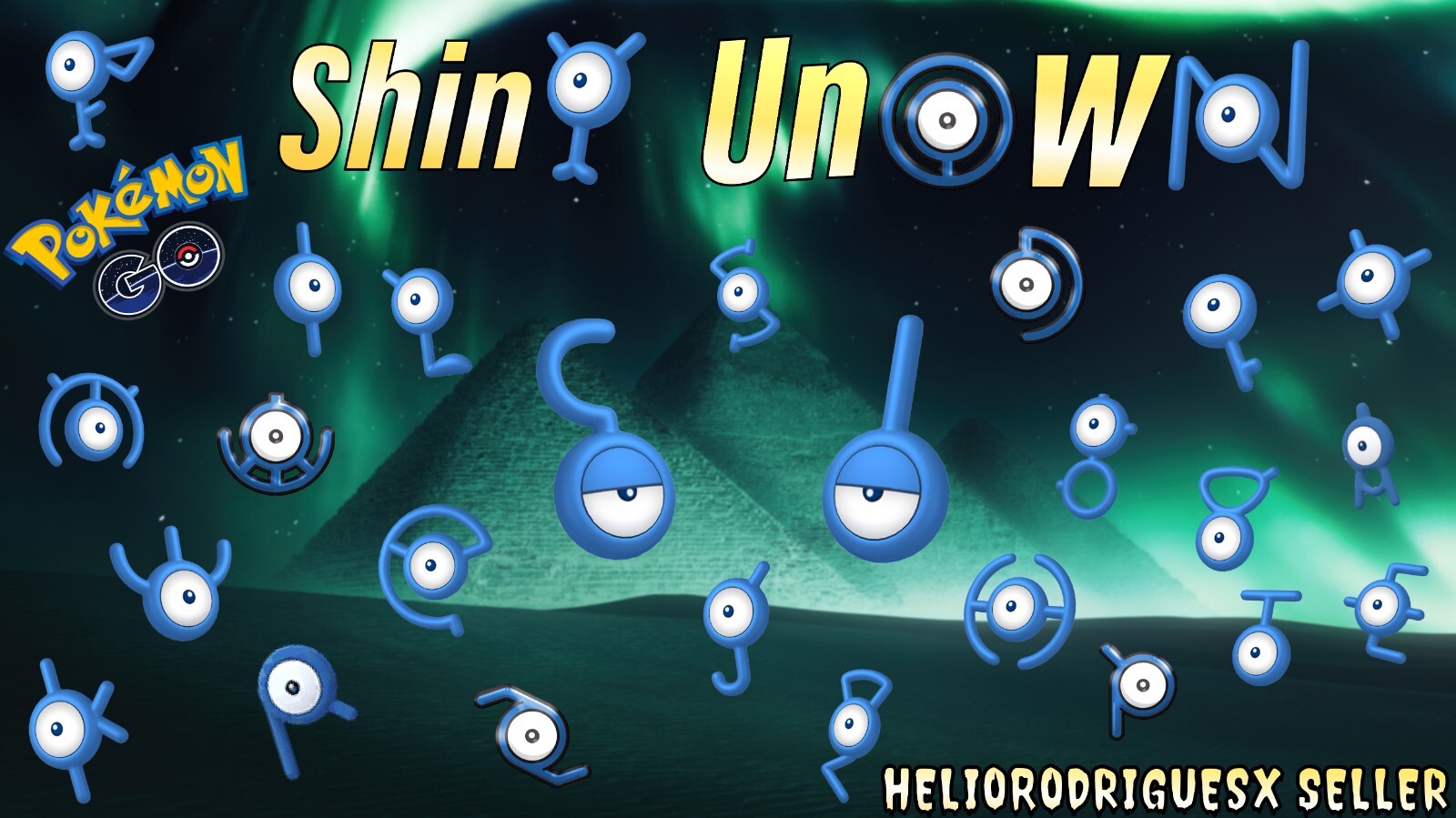 Pokémon Go Trade Shiny Unown – (REGISTERED/Ultra Friends)