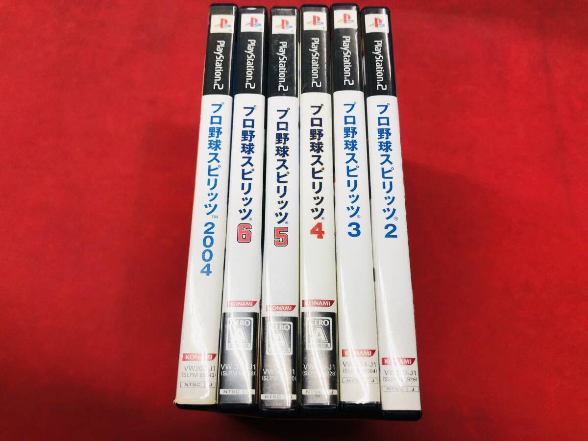 Pro Baseball Spirits 2 3 4 5 6 2004 BargainLarge quantity for saleSet of 6