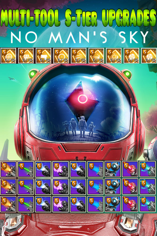 No Man’s Sky – MULTI-TOOL STAFF WEAPON S-TIER UPGRADES (PS4 PS5 XBOX PC SWITCH)