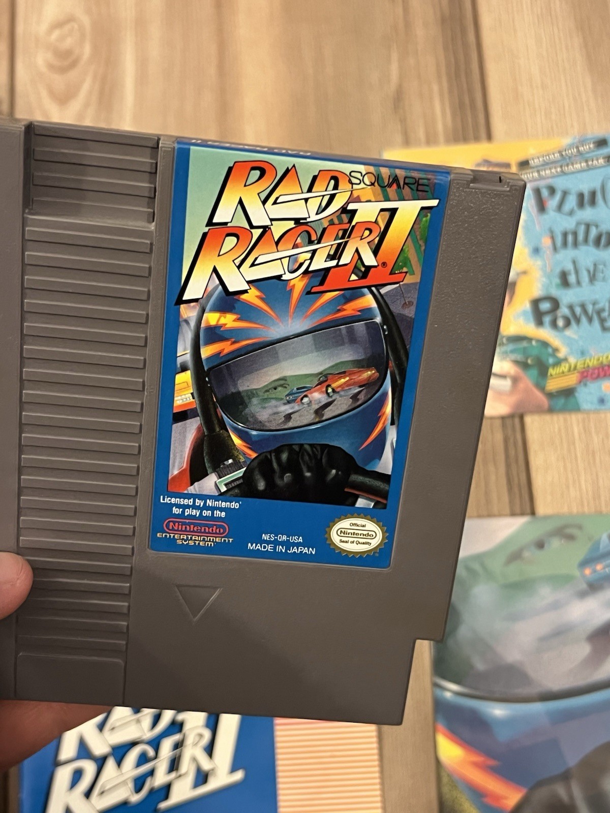 Rad Racer II (Nintendo NES, 1990) CIB Complete w/ Poster & Inserts Tested Works