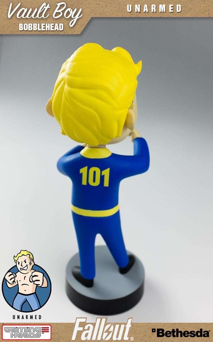 Gaming Heads Fallout 3 Vault Boy Unarmed Bobble Head