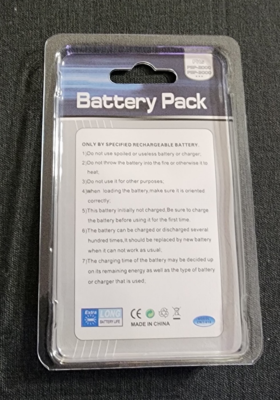 3600mAh Rechargeable Replacement Battery For Sony PSP Slim 2000 2001 2006 3000