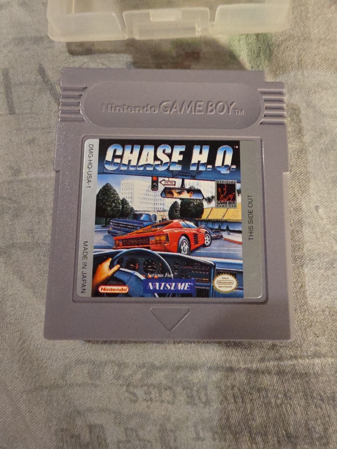 Chase HQ (Nintendo Game Boy 1990) Authentic Cart Only – Tested & Working
