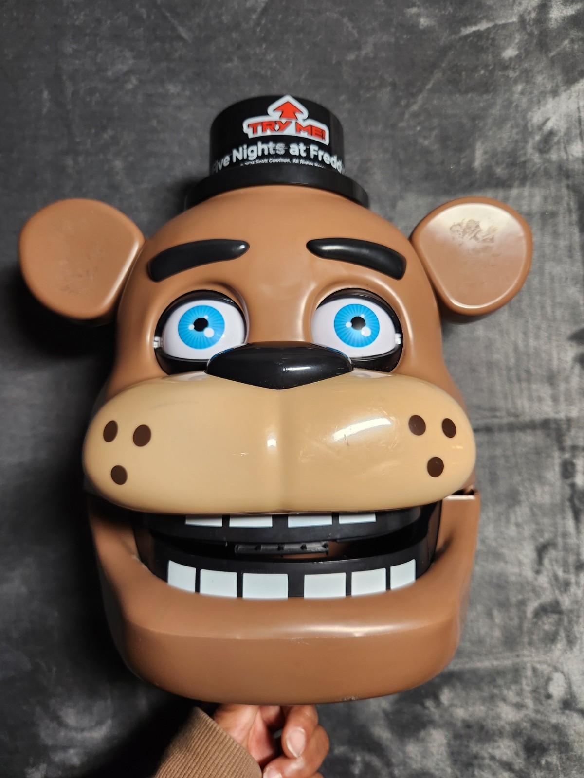 Five Nights At Freddys Freddy Fazbear Head Talking Scott Cawthon Phatmojo