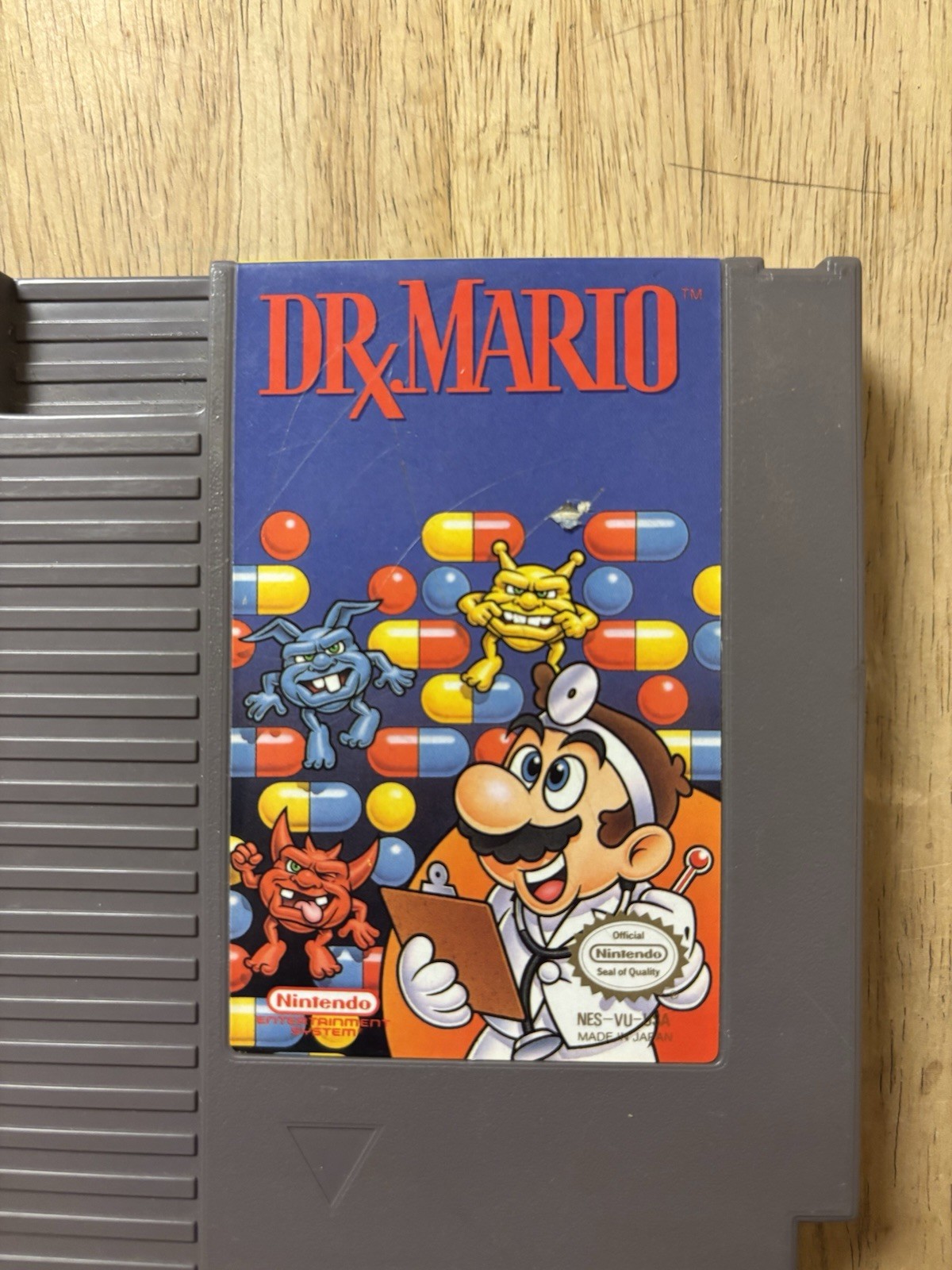 Dr. Mario Nintendo NES Game Working Pic PCB See Description Authentic