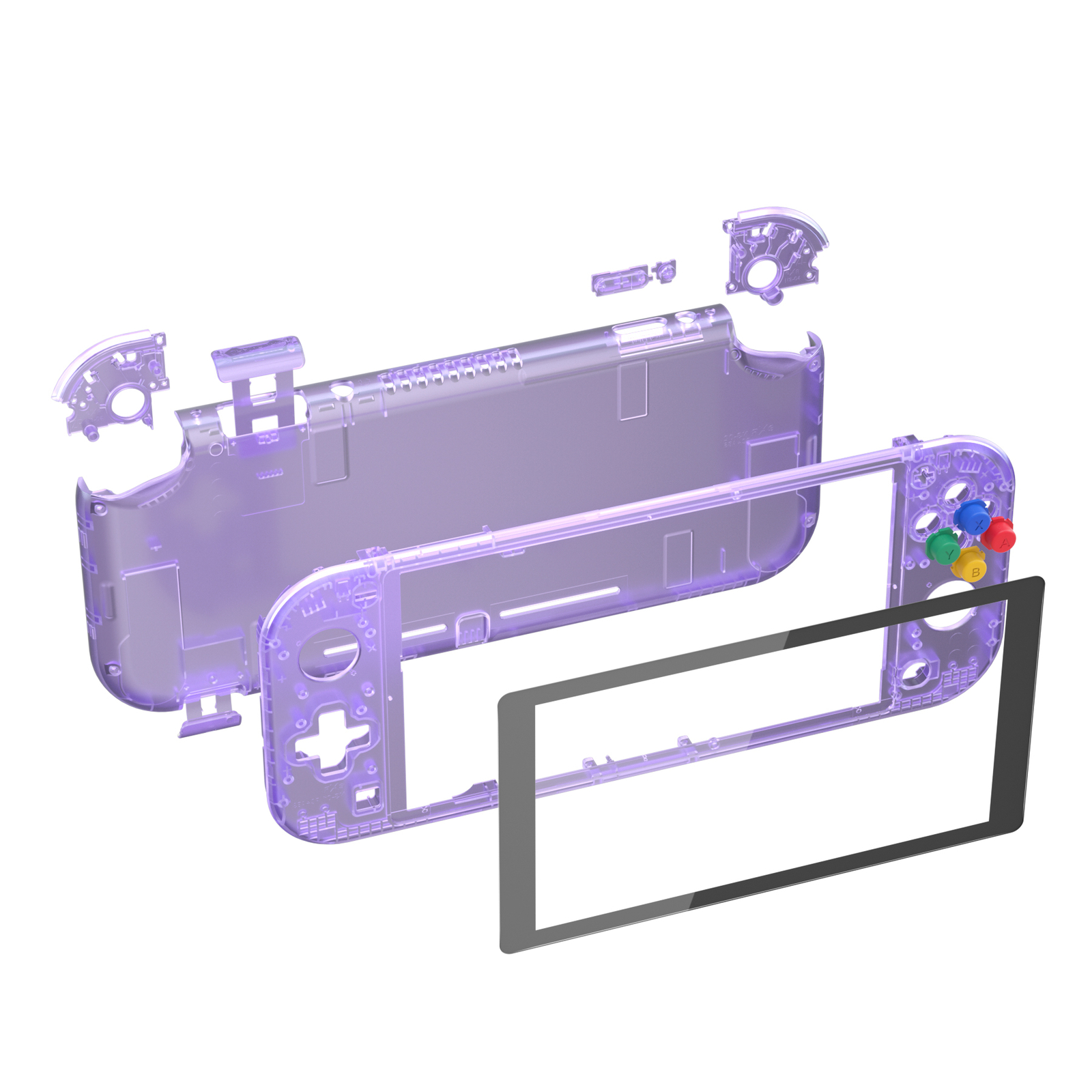 For Nintendo Switch Lite Replacement Housing Shell Buttons Front Back Faceplate