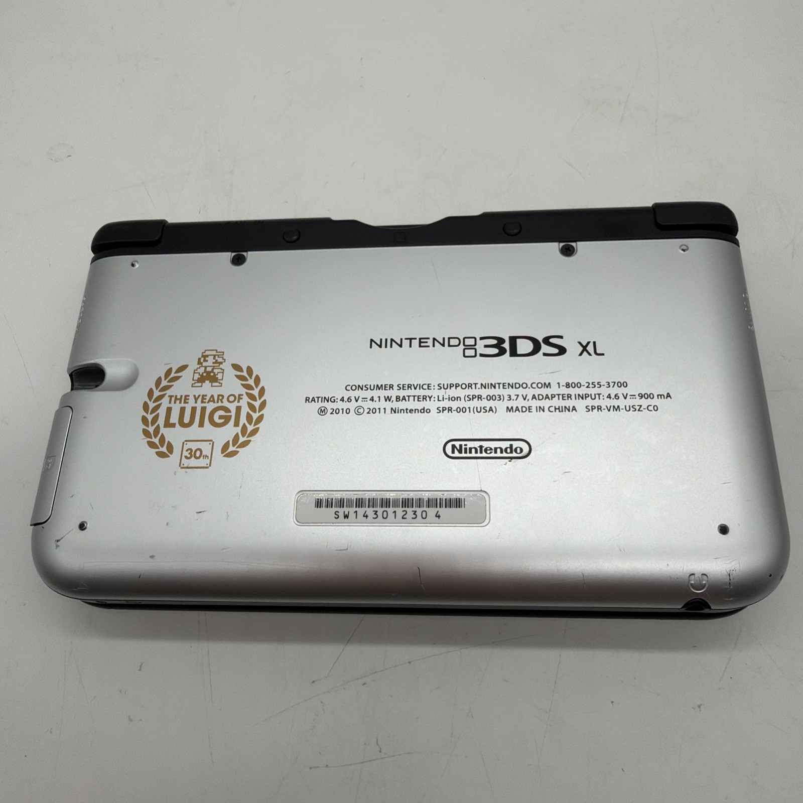 Nintendo 3DS XL Mario & Luigi Dream Team 4GB Handheld System – Silver w/ Charger