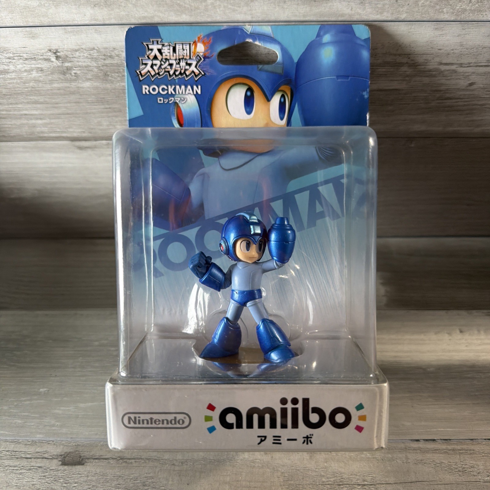 Rockman Nintendo Amiibo Japanese Version New In Sealed Box Mega Man 11