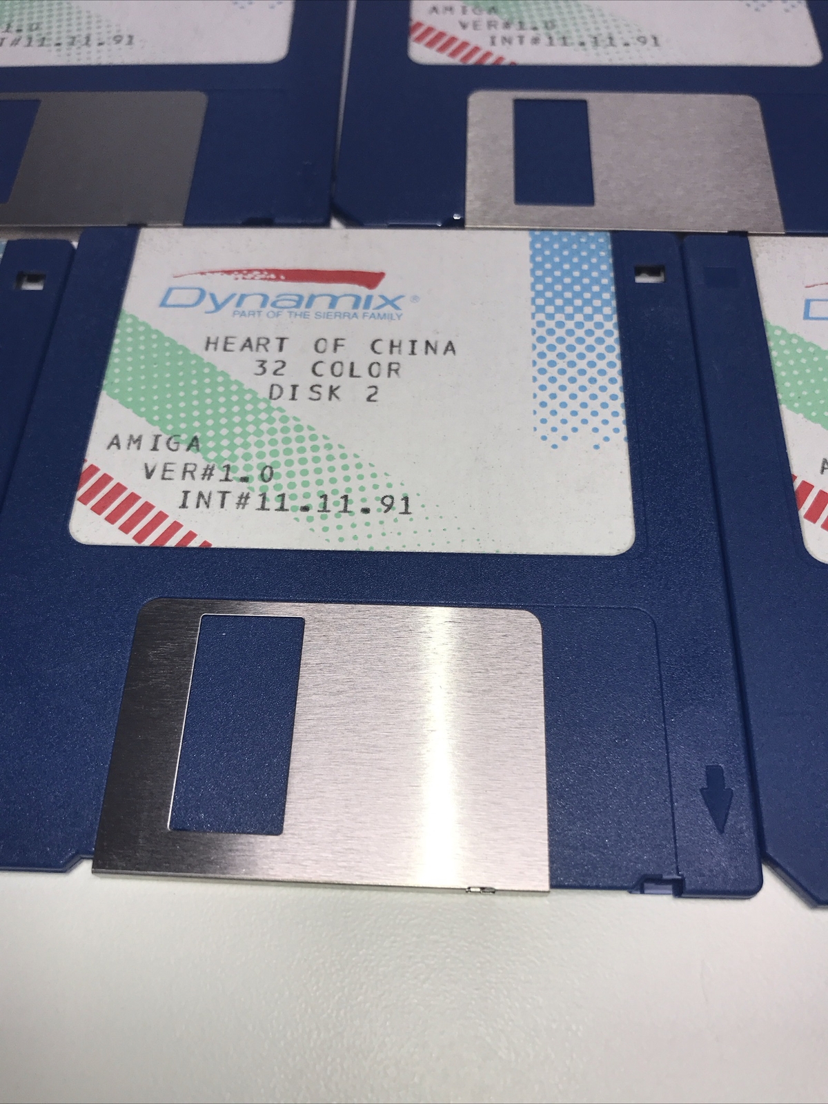 Heart of China Commodore Amiga Game ￼3.5 Inch Version 1.0 ￼