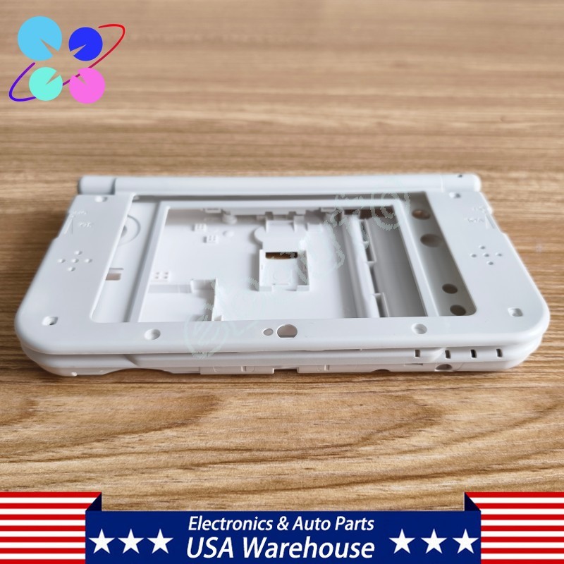 3in1 Top Middle Frame Bottom Housing Shell Case Cover For Nintendo New 3DS XL LL