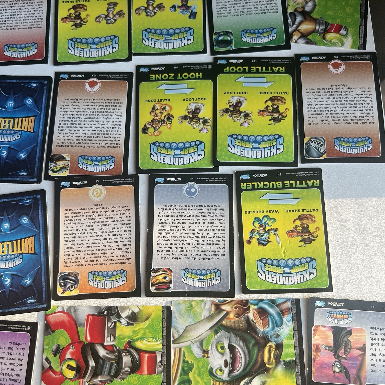 Skylanders Trading Card Lot 31 Spyro’s Adventure