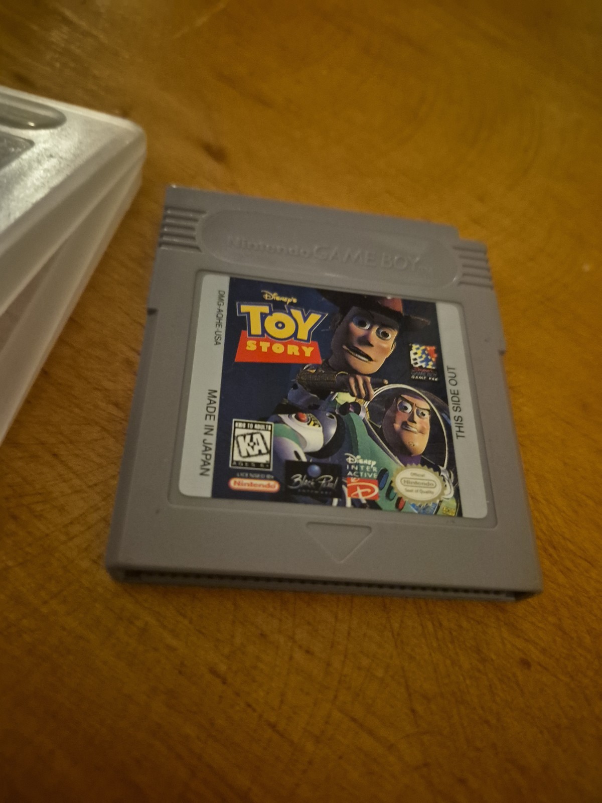 Disneys Toy Story Nintendo Game Boy Authentic Game Cartridge With case untested