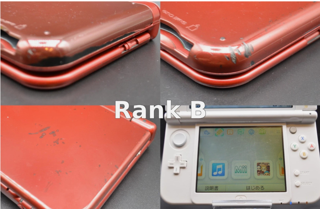 [REGION FREE]Nintendo new 3DS LL XL Metallic red Console Used RANK A/B