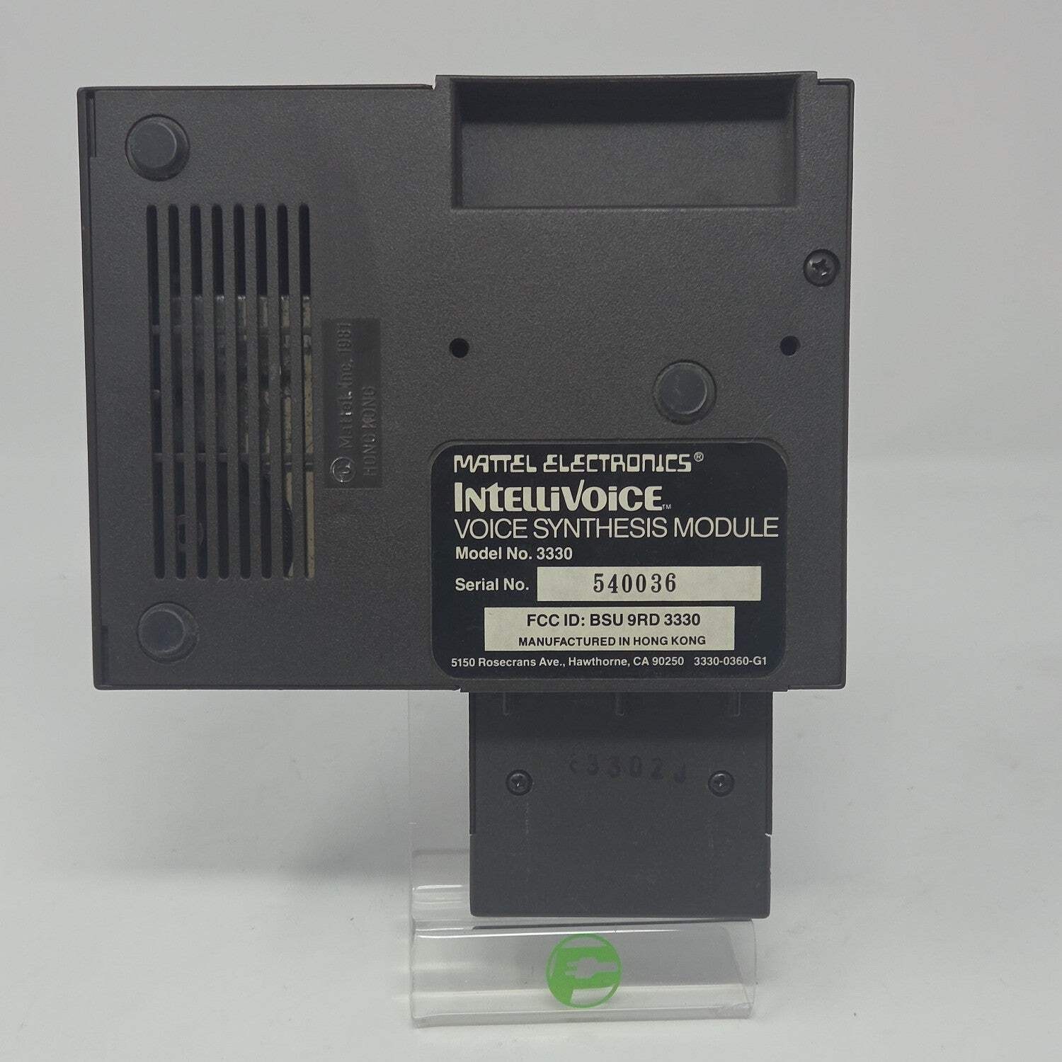 Mattel Electronics Intellivoice Voice Synthesis Module 3300
