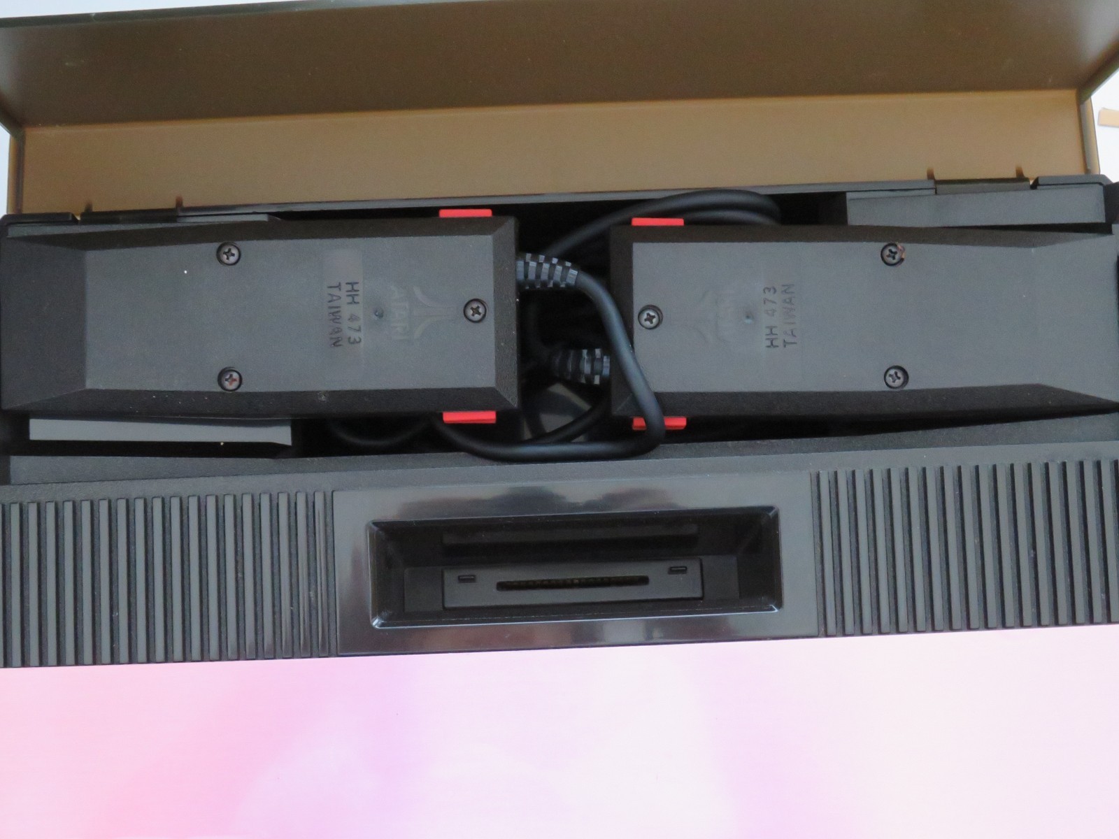 Atari 5200 Console Bundle Cables Controller 2 Games in Original Box – Untested