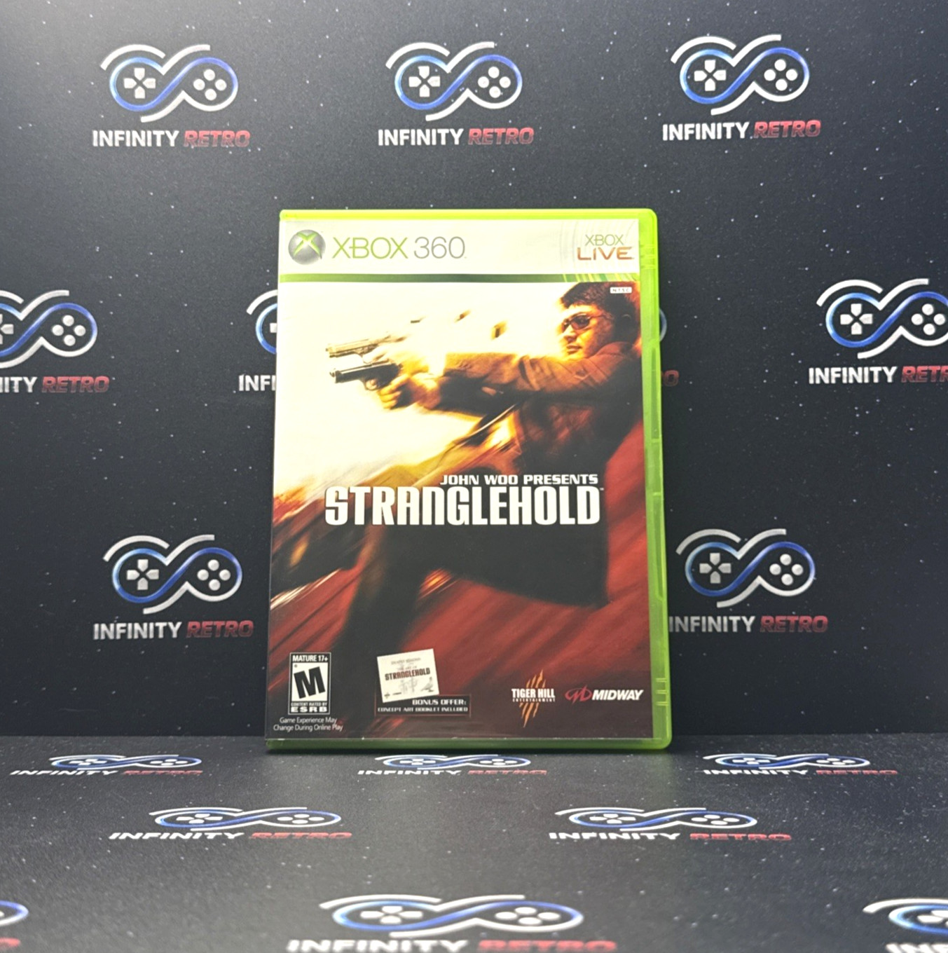 Stranglehold Microsoft Xbox 360 CIB Complete Refurbished & Tested Free Shipping