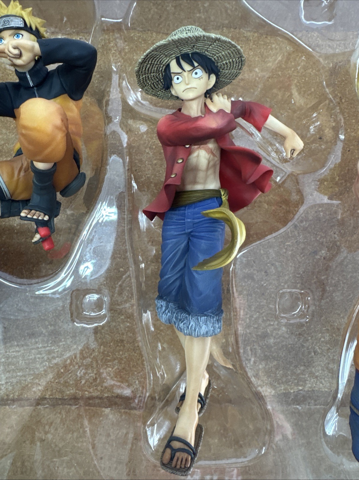 *Statue Only, No Game* Jump Force Collector’s Edition Goku Naruto & Luffy Figure