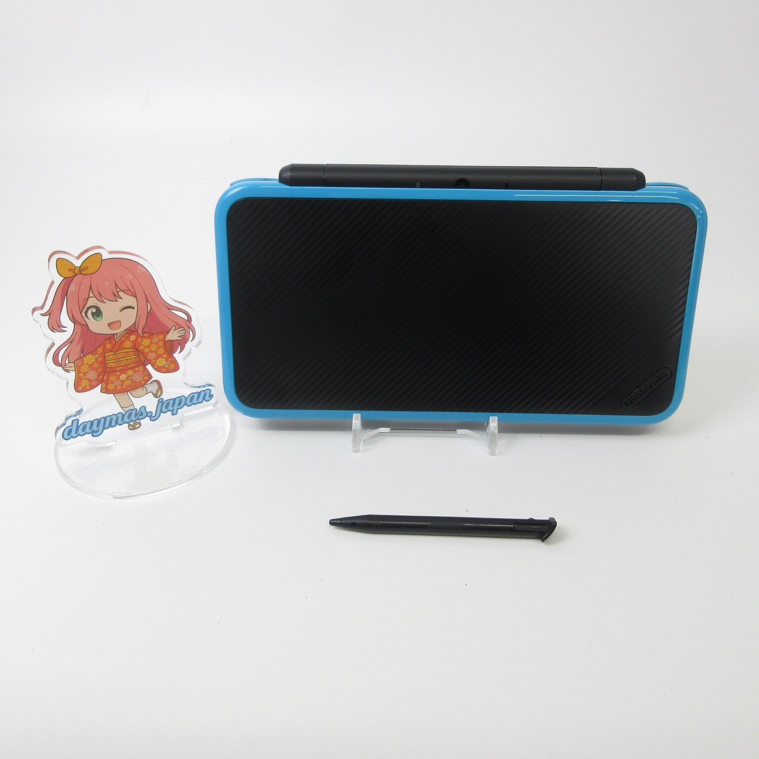 【Near Mint】Nintendo New 2DS LL XL Black x Turquoise Console ONLY Japan Ver. #DEN