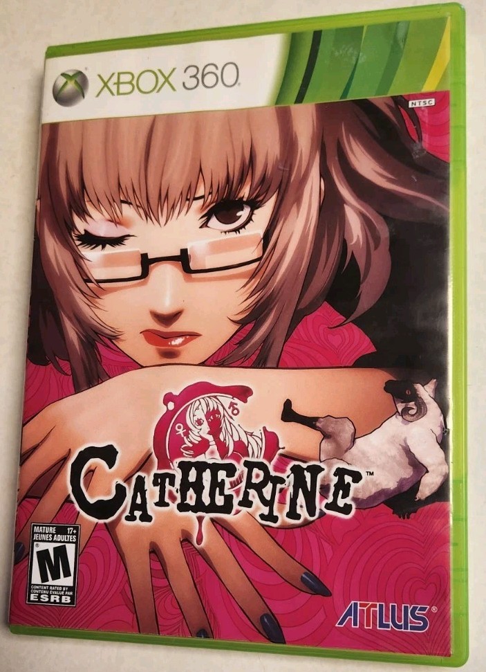Catherine: Alternate Cover Microsoft Xbox 360 Video Game X Box Retro
