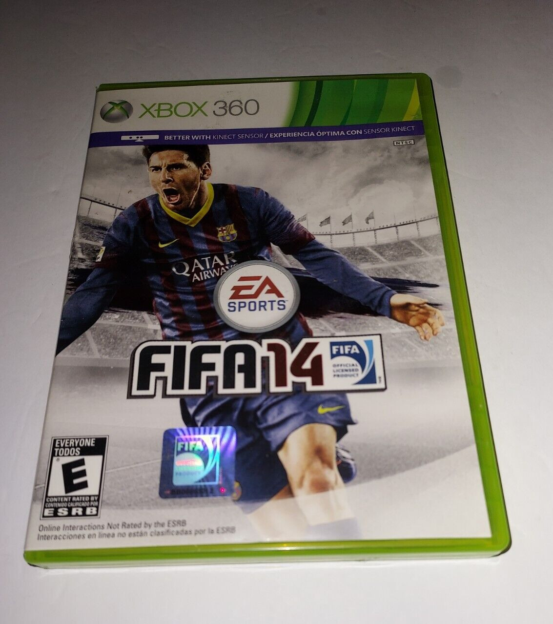 FIFA 14 XBOX 360 Soccer Game EA Sports Better with Kinect Sensor