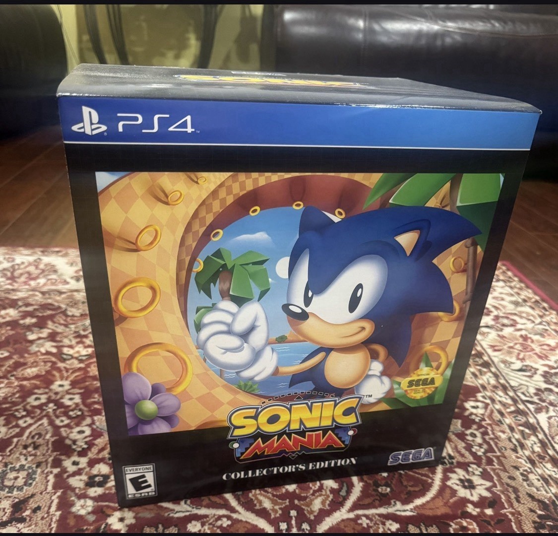 Sonic Mania Collector Edition | PlayStation 4 PS4 | Authentic | NO GAME INCLUDED