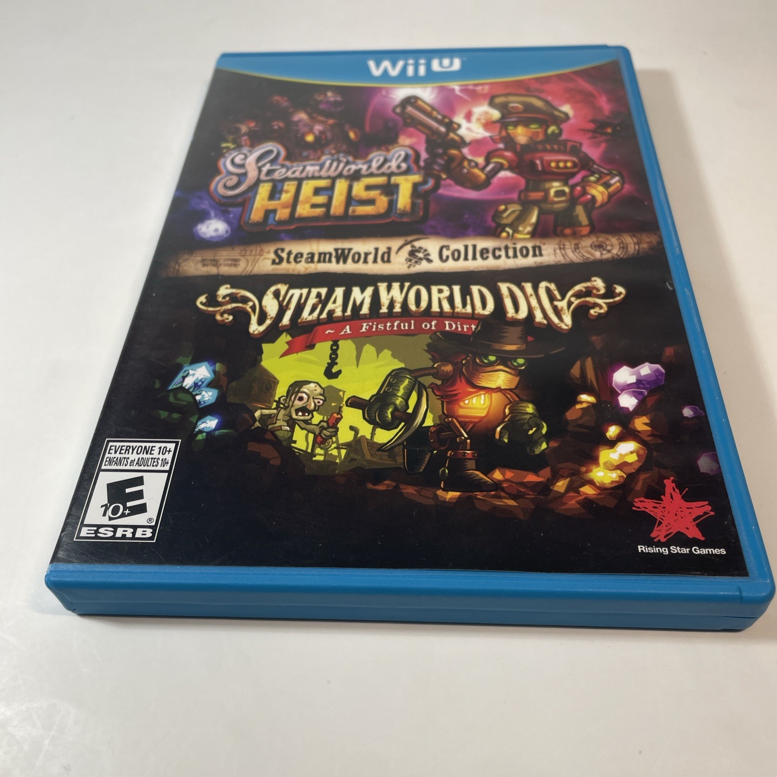SteamWorld Collection (Nintendo Wii U 2016) CIB Complete Steam World Heist Dig