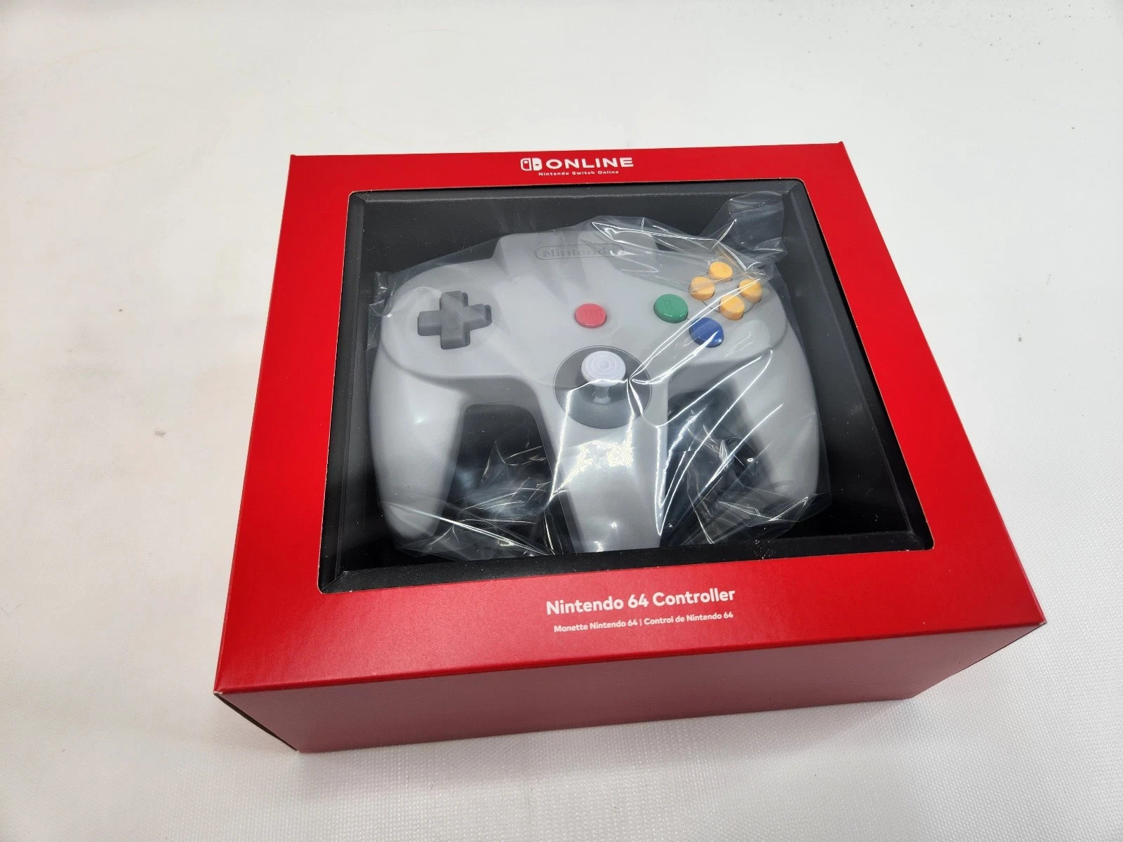 Nintendo 64 Controller – Nintendo Switch – Brand New N64 Wireless Gray OEM USA
