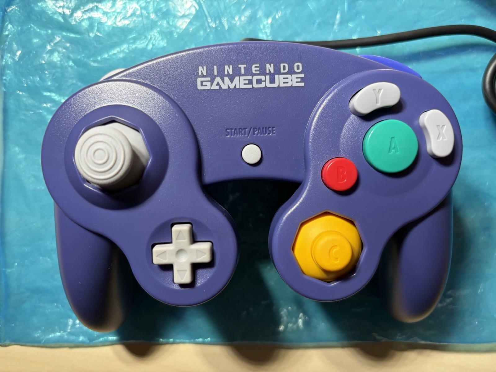 Nintendo GameCube Indigo Game Console DOL-001 NTSC Open Box