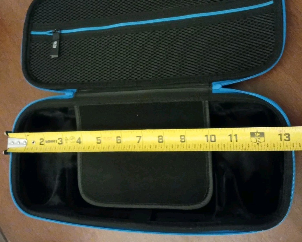 ivoler Carrying Case Portal Nintendo Switch Model, Portable Hard Shell Red Blue