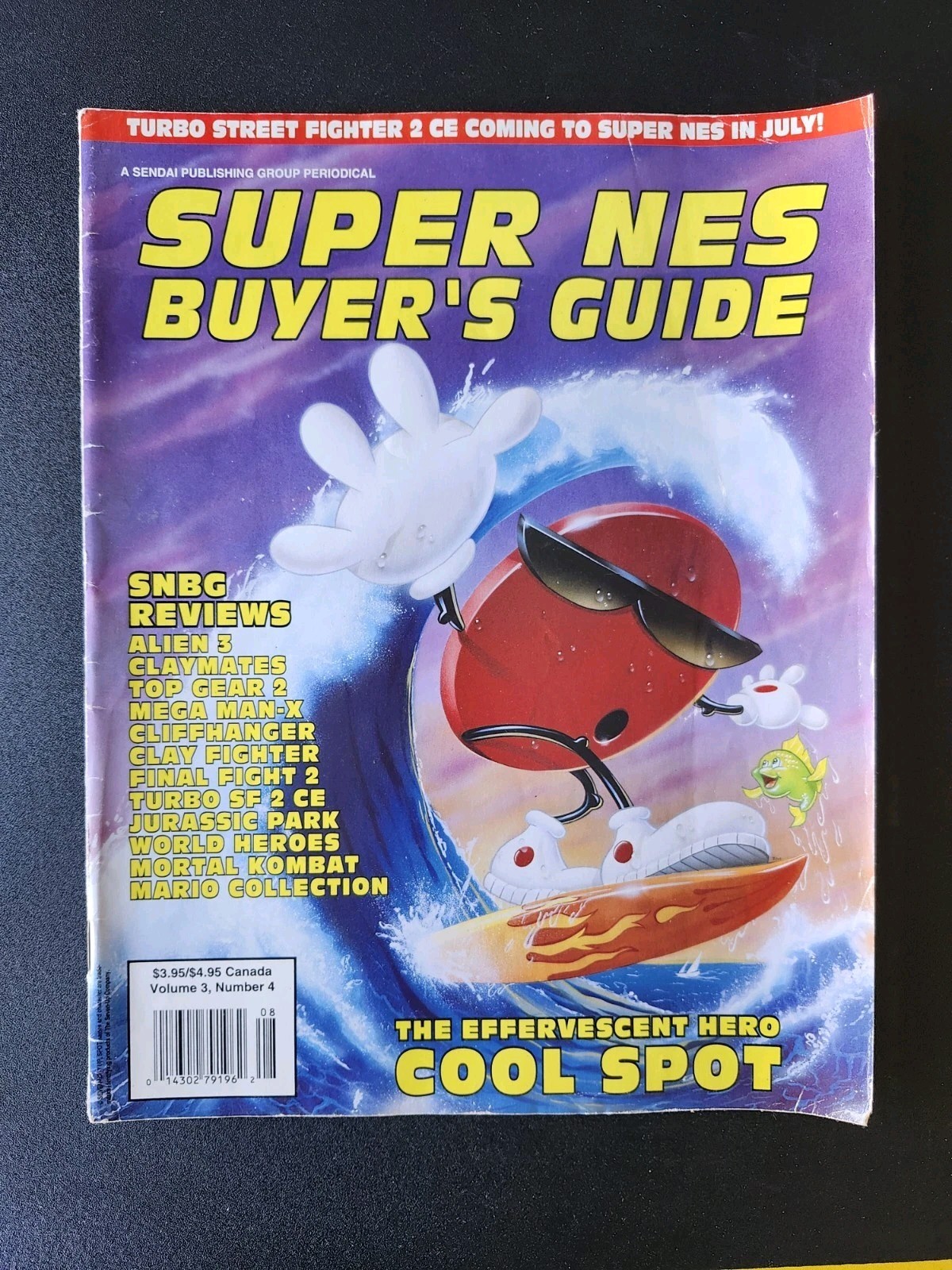 Super NES Buyer’s Guide Magazine Vol 4 No 4 Cool Spot