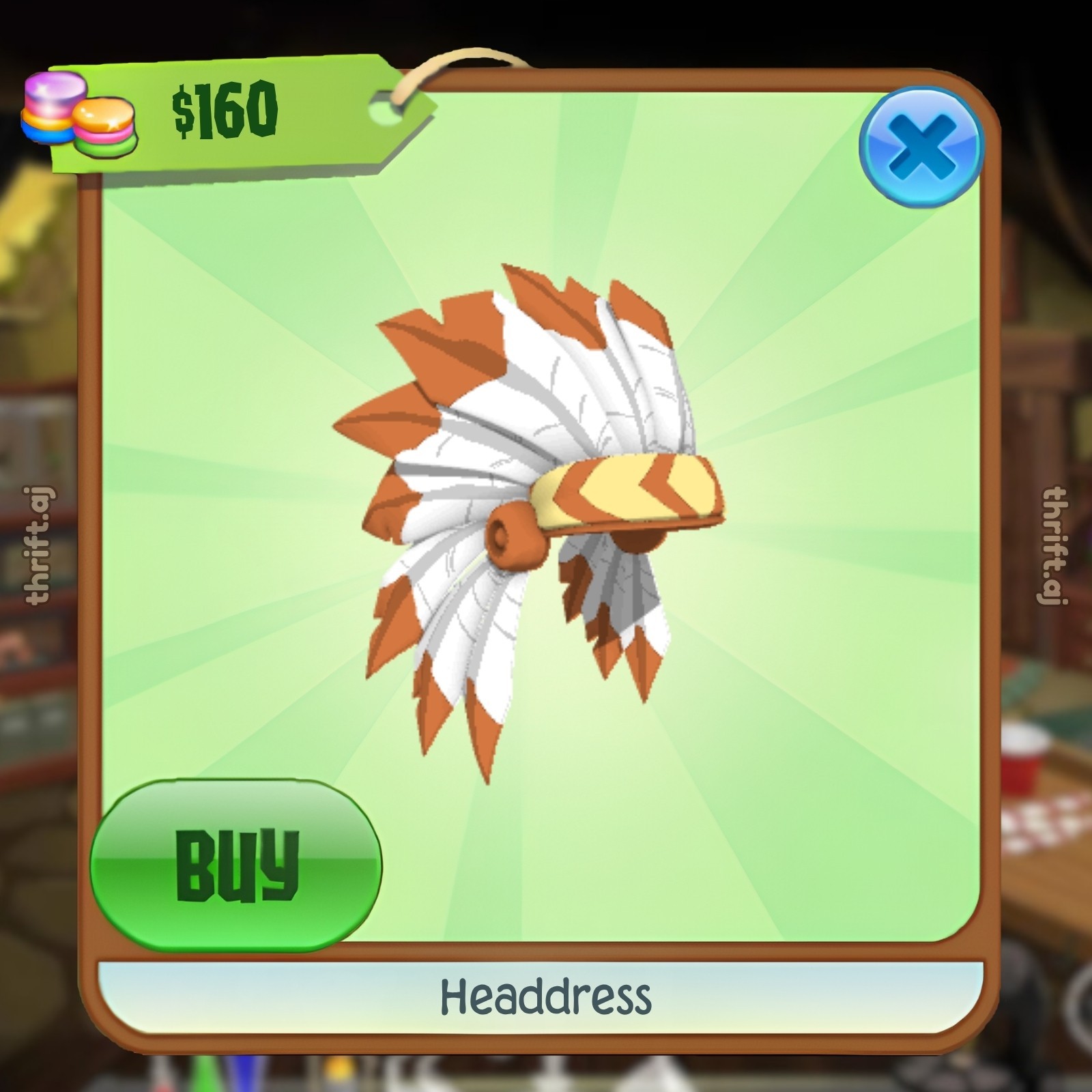 Animal Jam Classic (AJC) | Rare Headdress (READ DESCRIPTION)