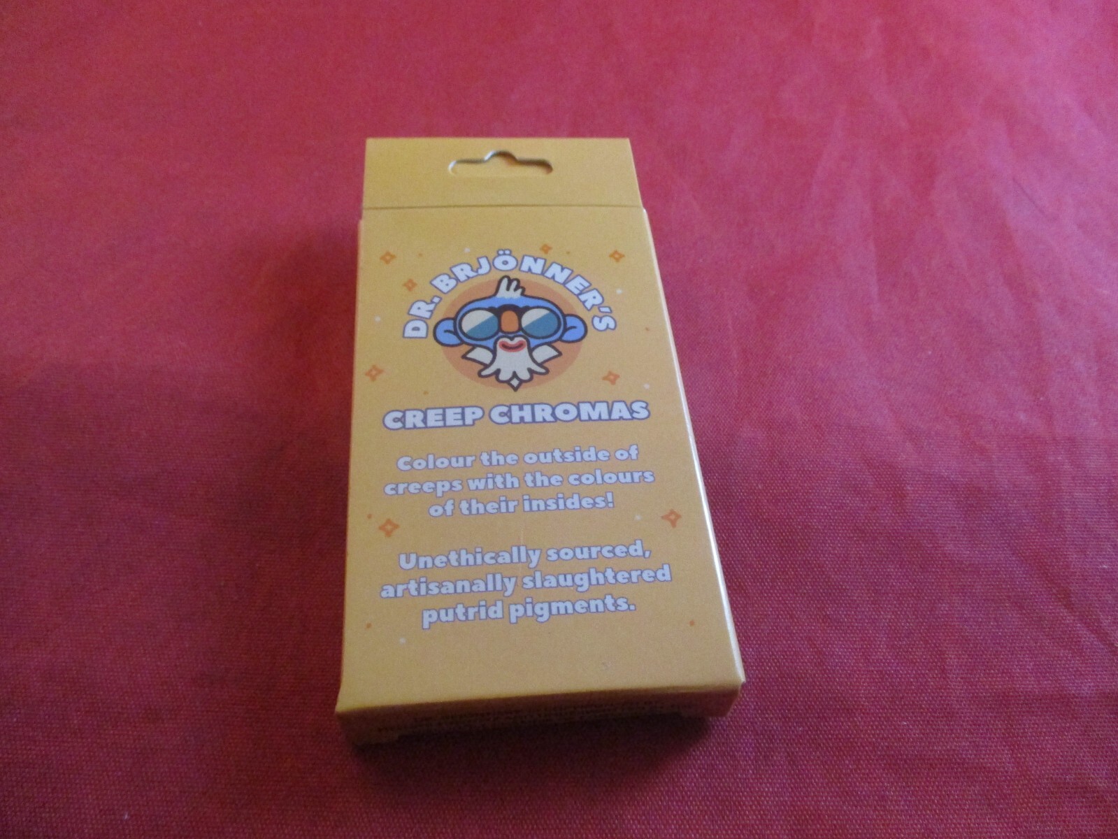 Dr. Brojonner’s Creep Chromas Grindstone Nintendo Switch Promotional Crayons
