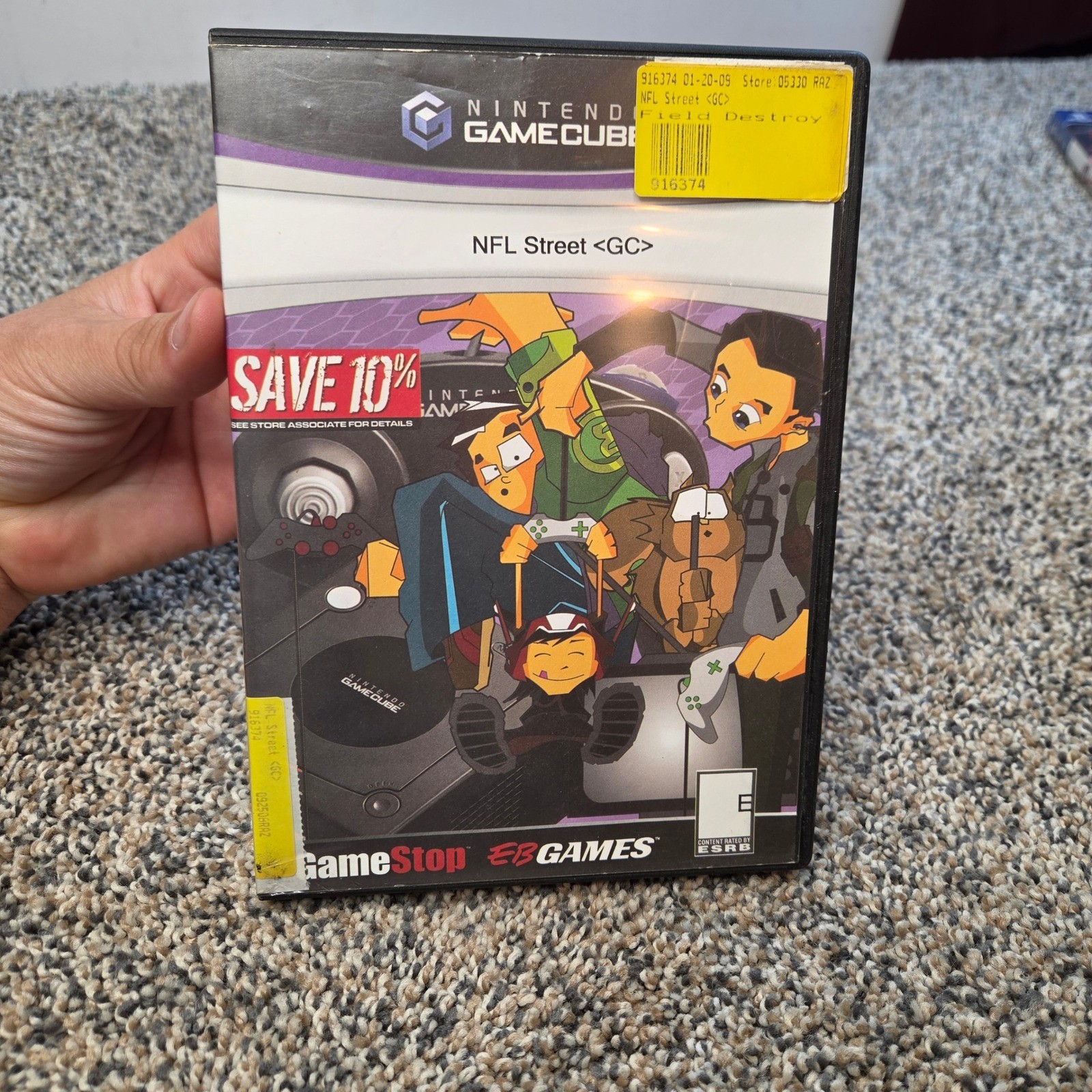 NFL Street Nintendo GameCube GC 2004 EA Sports BIG Football Game NTSC-U/C