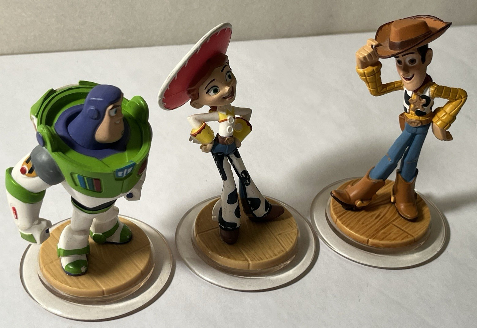 Disney Infinity Toy Story Playset Pixar Buzz Woody Jessie Lot of 3 Figures
