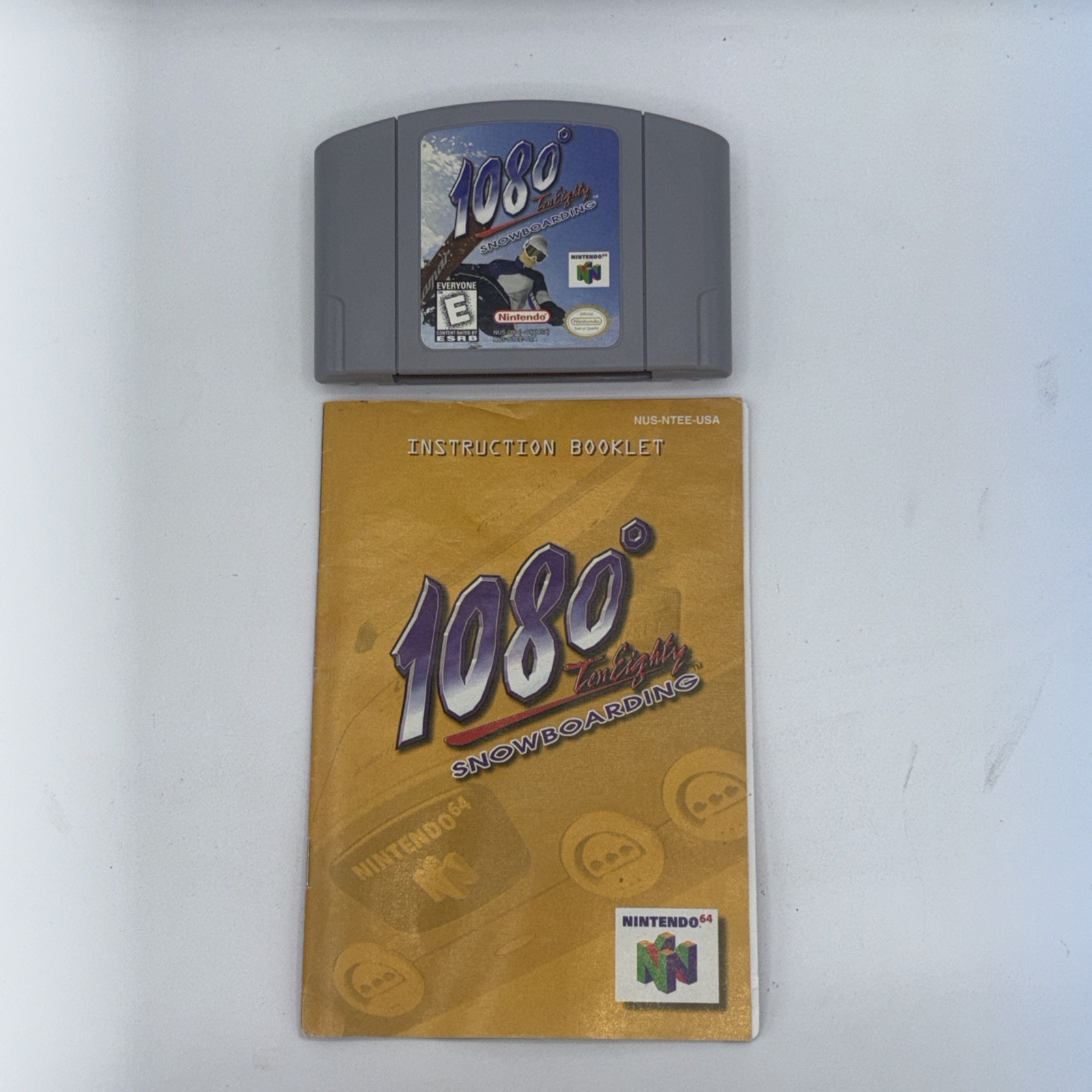 1080 Snowboarding (Nintendo 64, N64, 1998) Authentic – with Manual