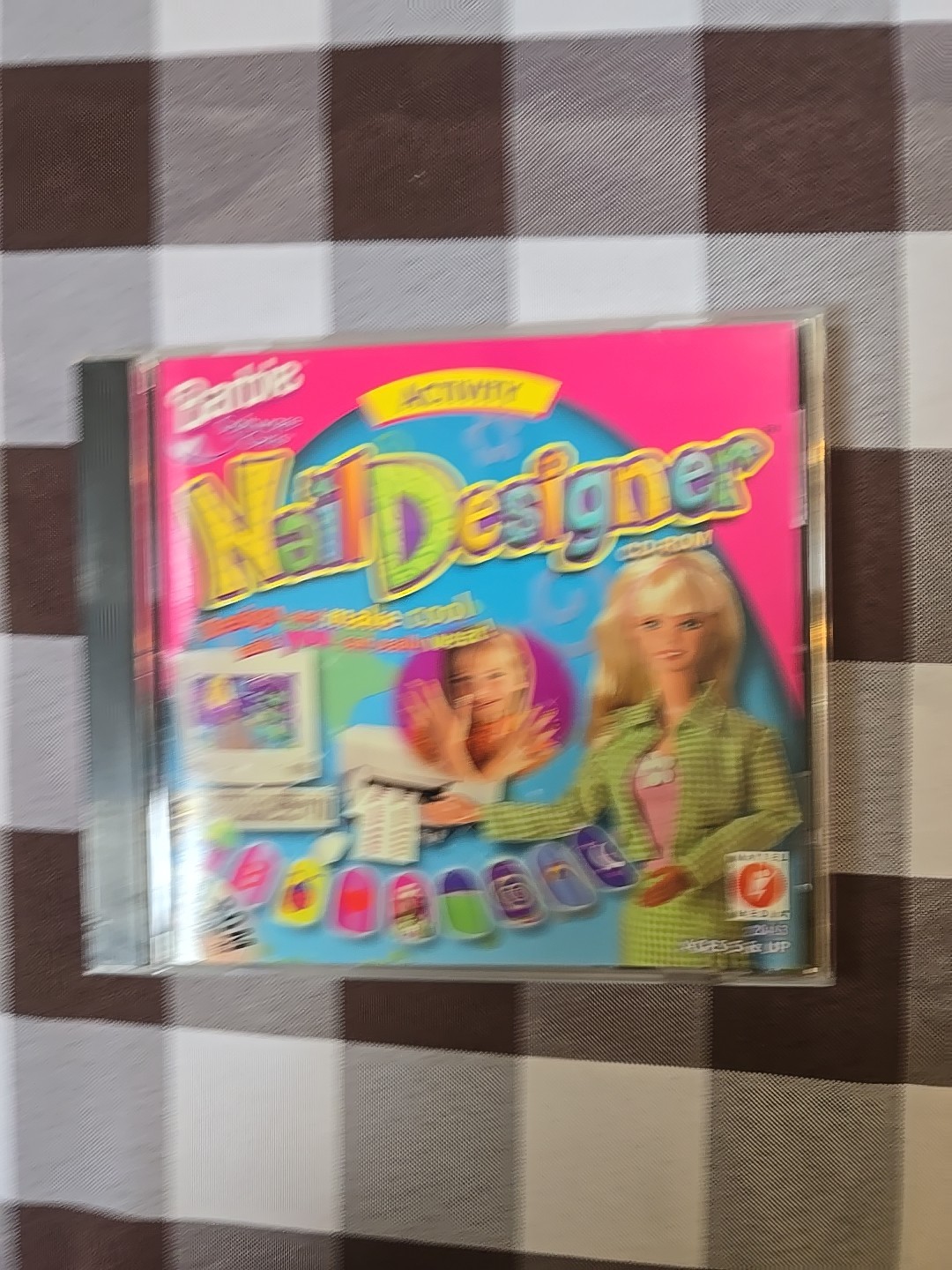 Barbie CD-ROM PC Games Lot Of 3: Fashion Designer, Screen Styler, Nail Designer